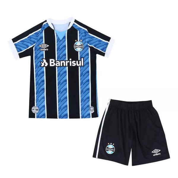 Camiseta Grêmio FBPA Replica Primera Ropa Niños 2020/21 Azul